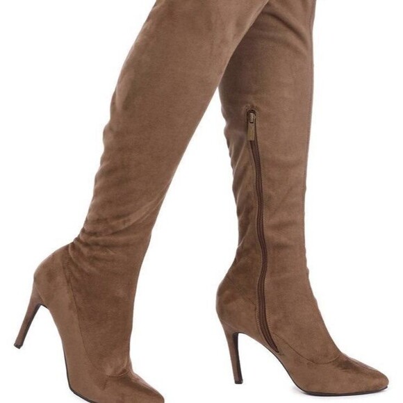 New With Tags Suede Over the Knee boots - Picture 2 of 7